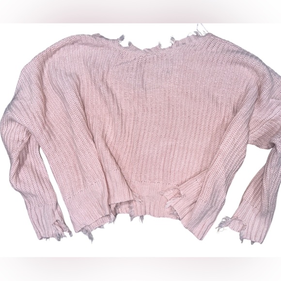 Wonderly Curvy Distressed Sweater - Picture 7 of 7